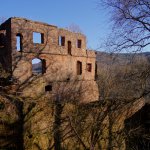 Palas Außenwand